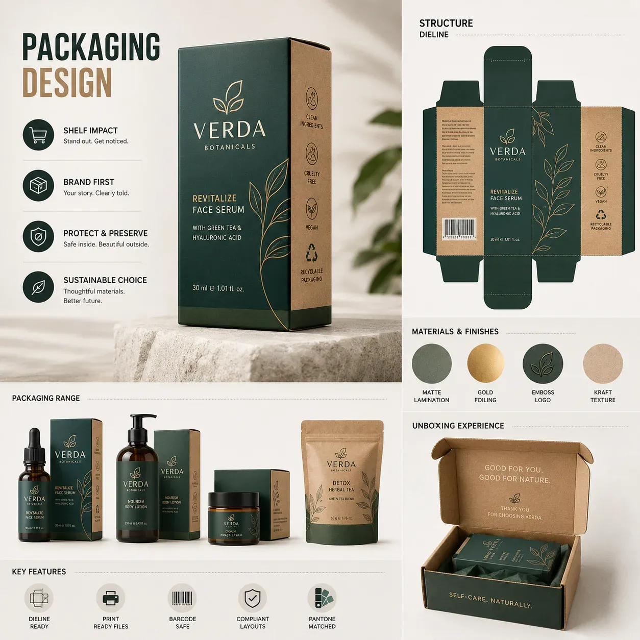 Packaging design preview