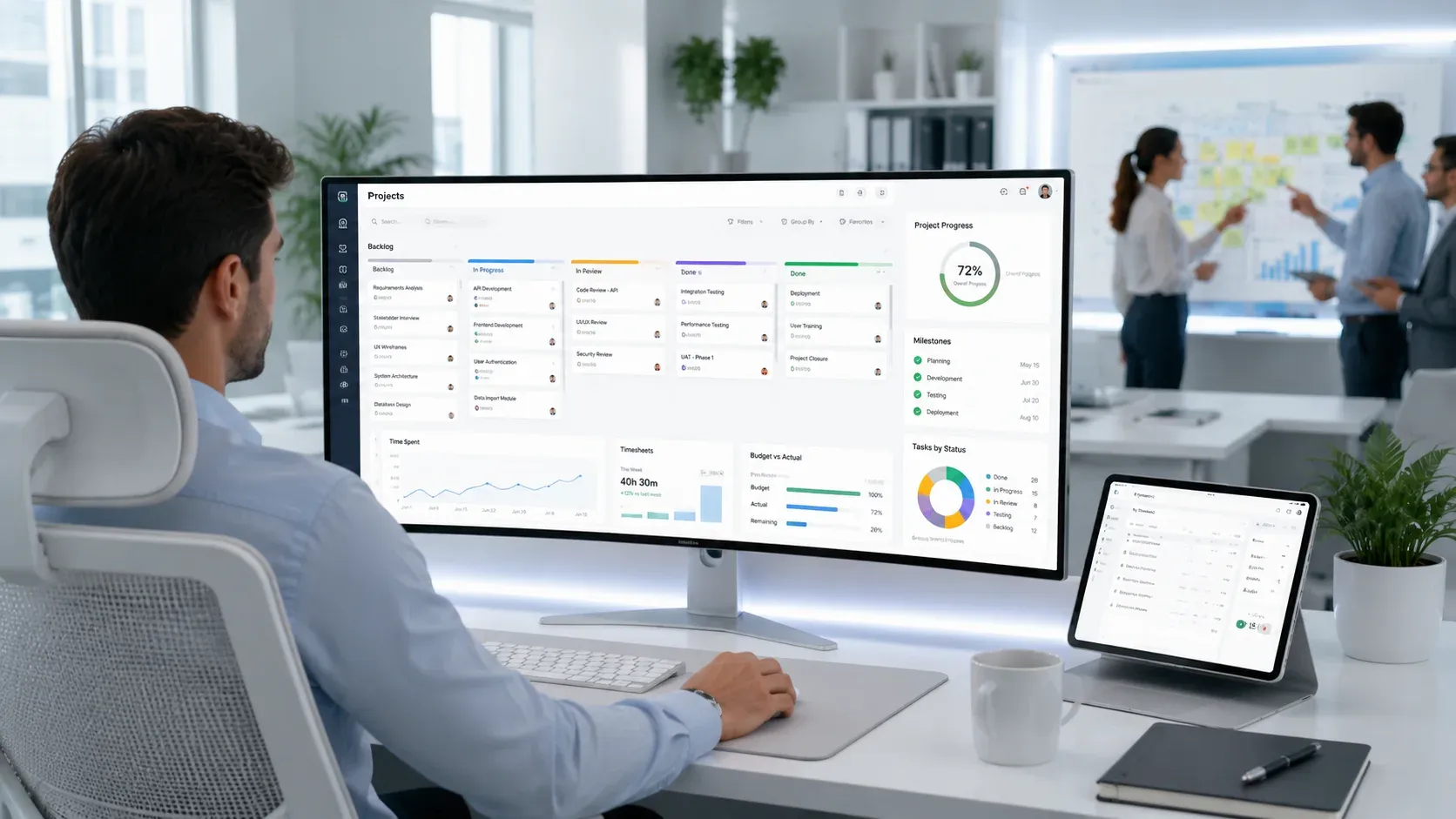 Modern project delivery with echoBitz dashboard