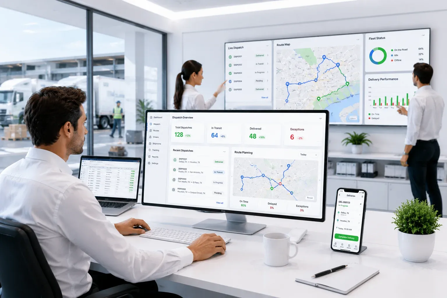 Modern delivery operations on echoBitz