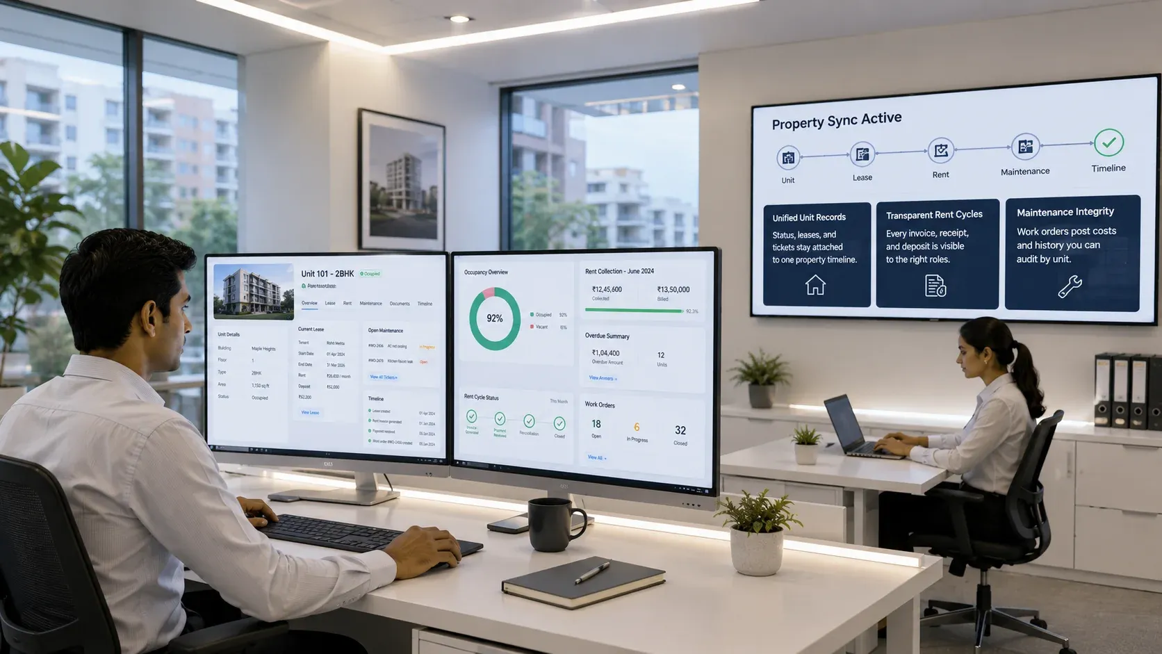 Modern property operations with echoBitz dashboard