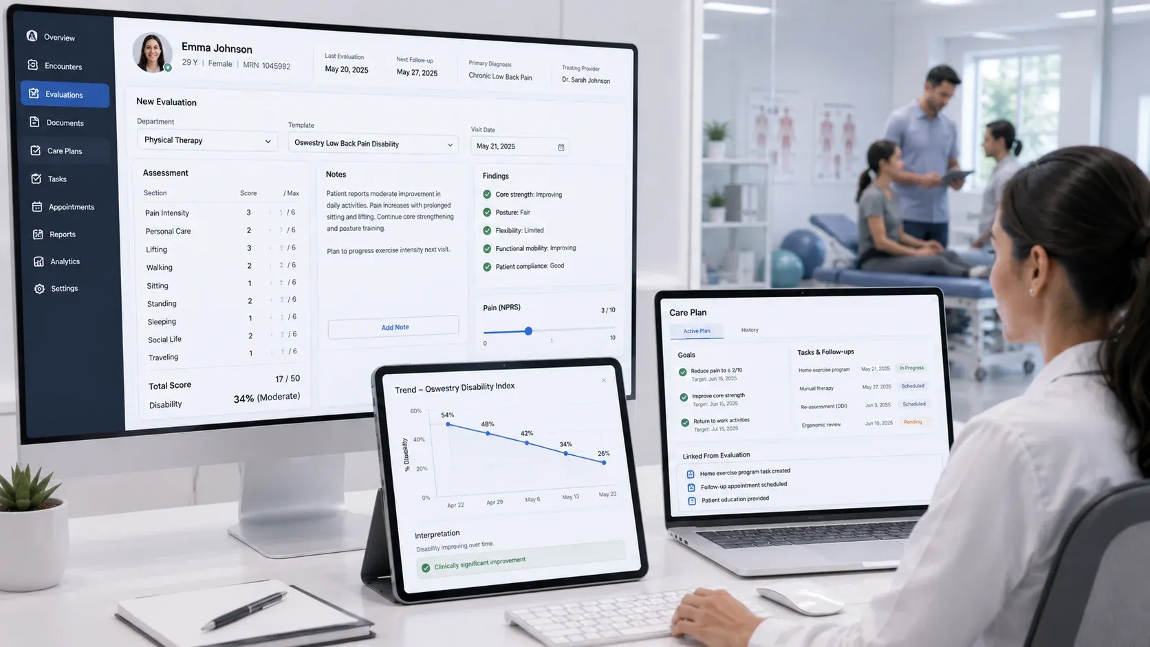 Modern evaluation operations on echoBitz