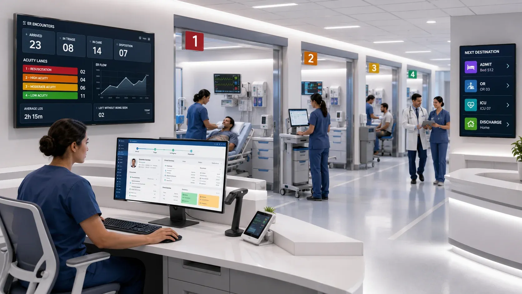 Modern emergency operations on echoBitz