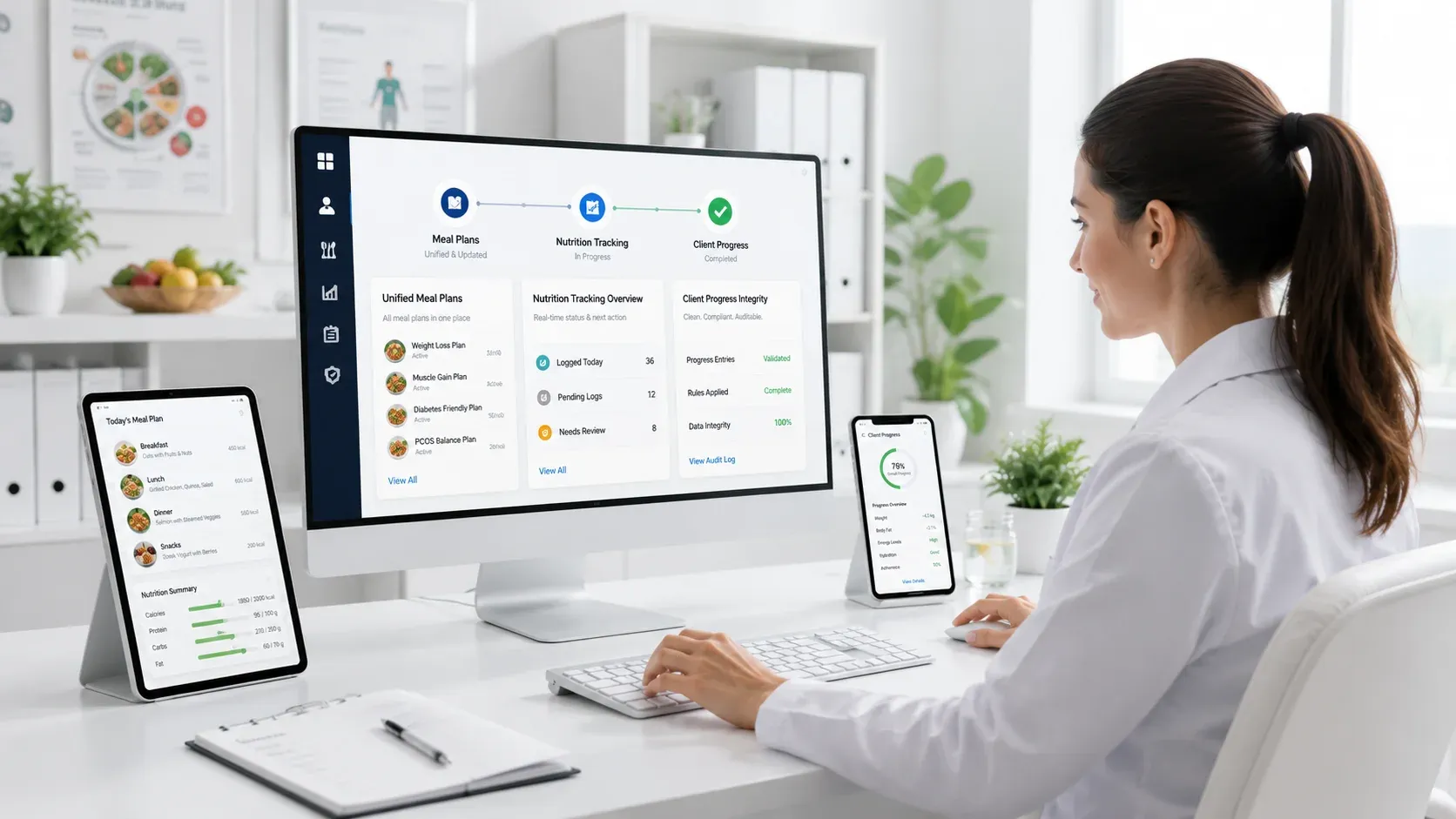Modern nutrition operations on echoBitz