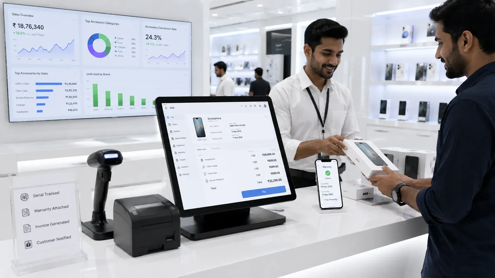 Modern retail operations with echoBitz POS