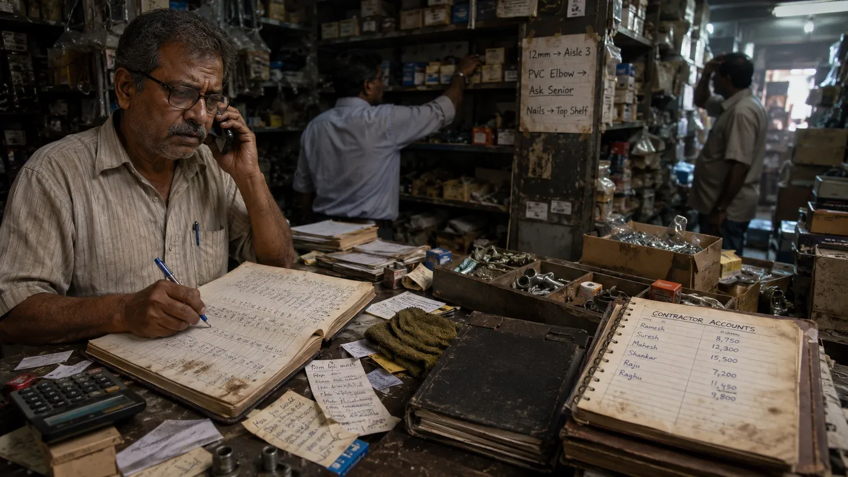 Traditional retail warehouse operations
