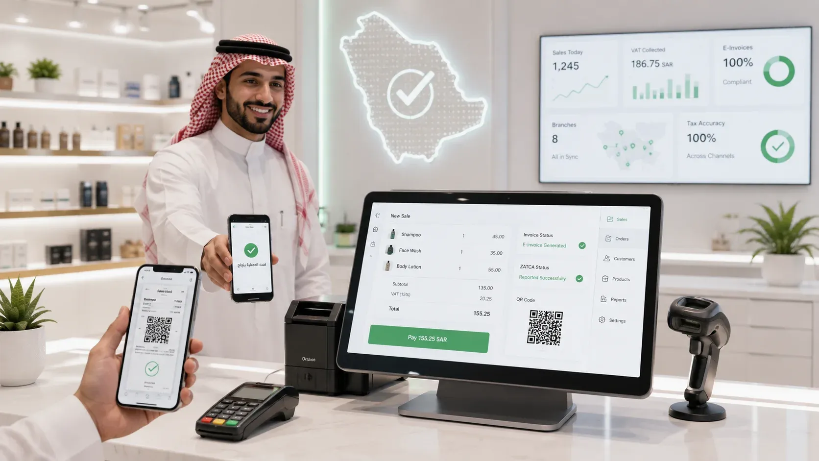 Modern retail operations with echoBitz POS