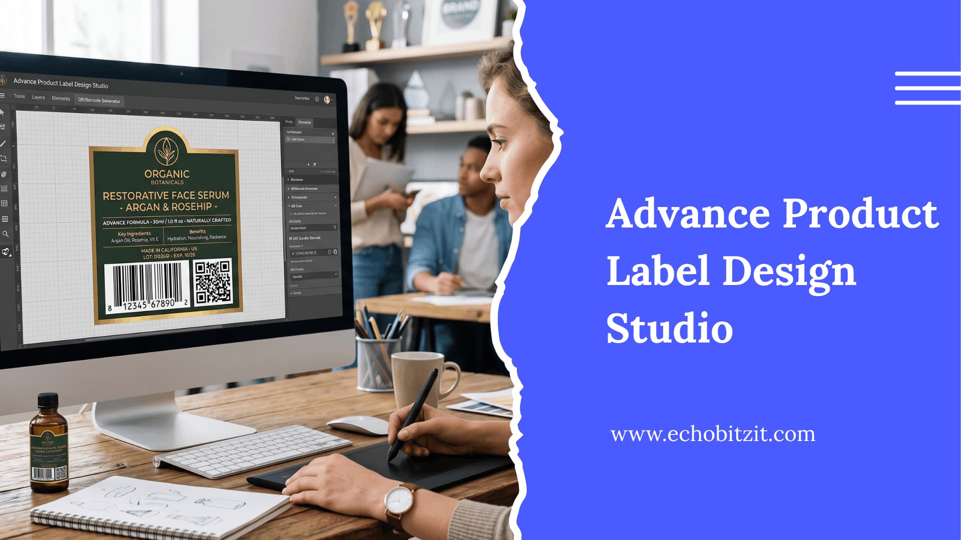 AI Product Label Design Studio