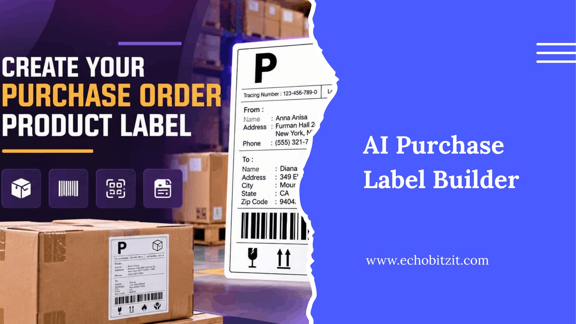 AI Purchase Label Design Studio