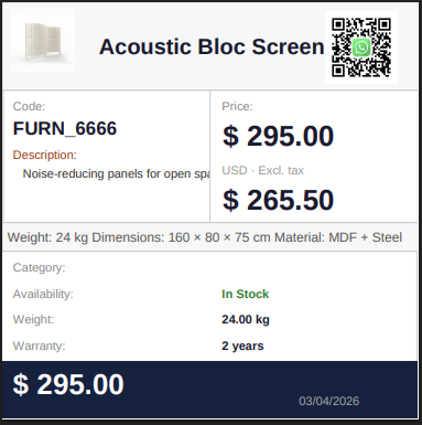High-Quality PDF Label Output