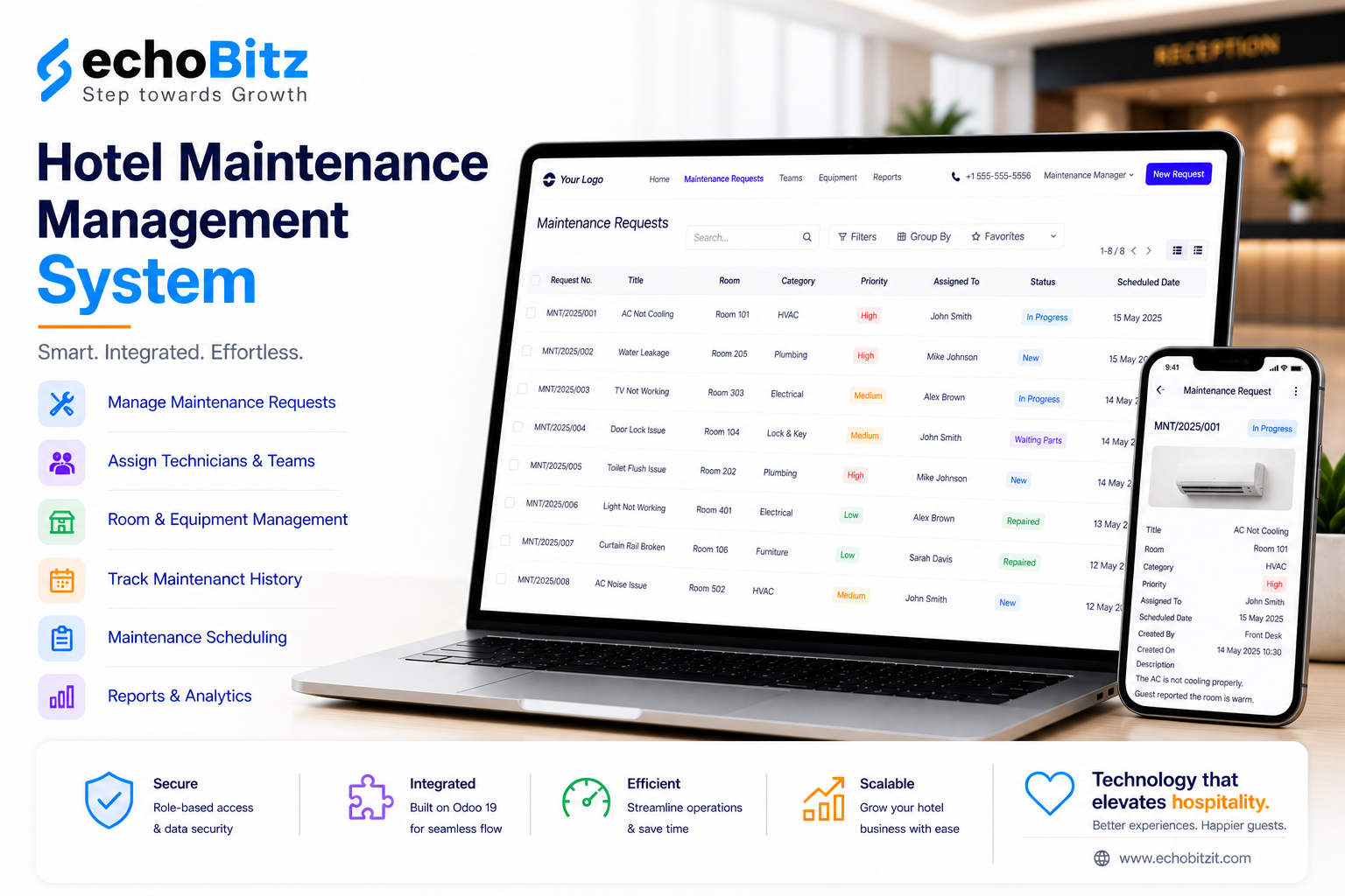 Hotel Maintenance Management System
