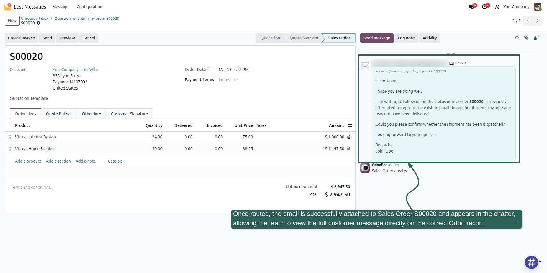 Complete Chatter Integration