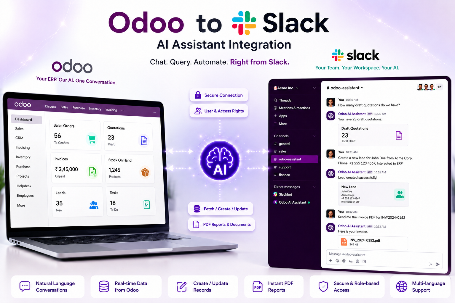 Slack Universal AI Workflow