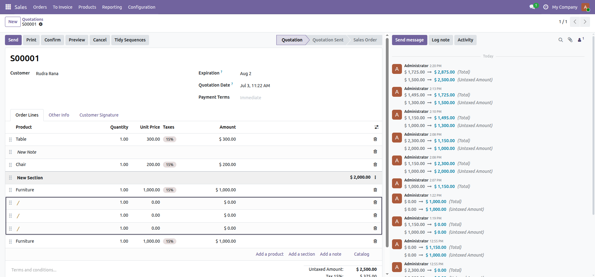 Purchase Orders