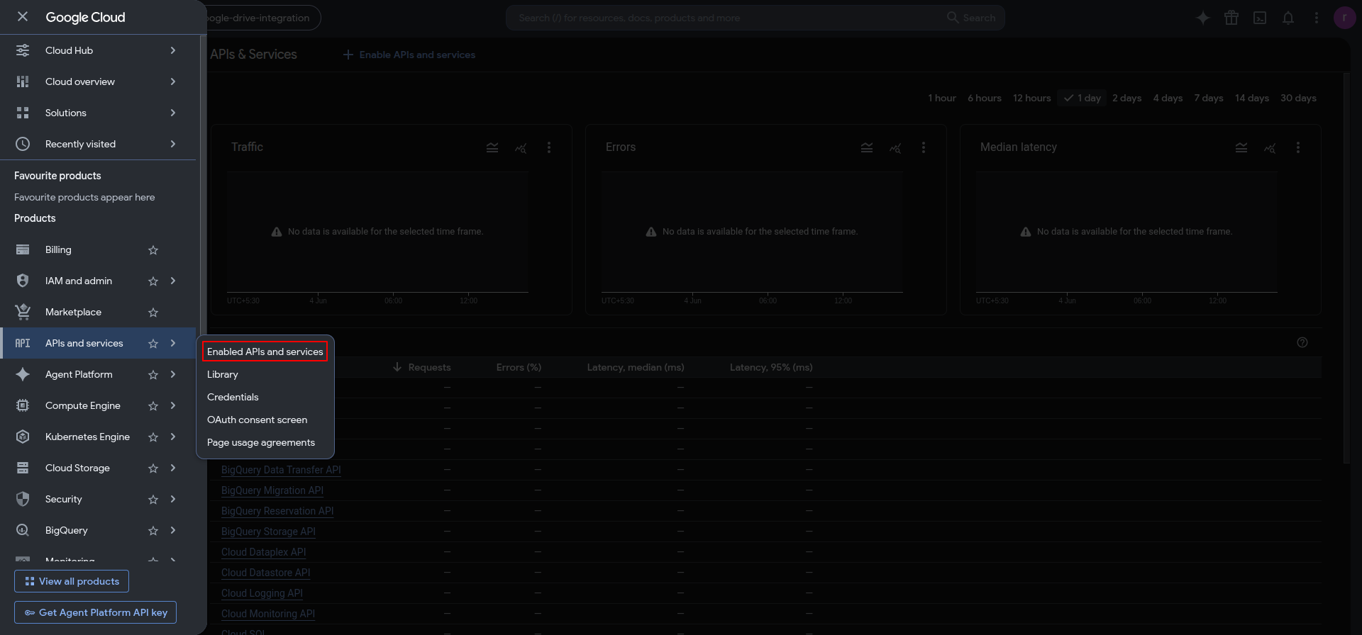 Google Drive Config Step 4