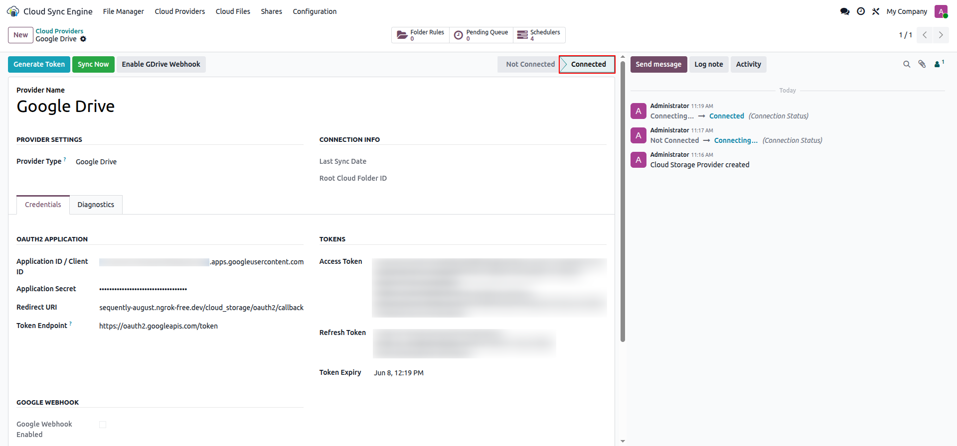 Google Drive Config Step 29
