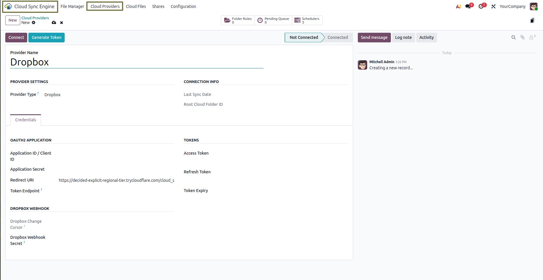 Dropbox Config Step 10