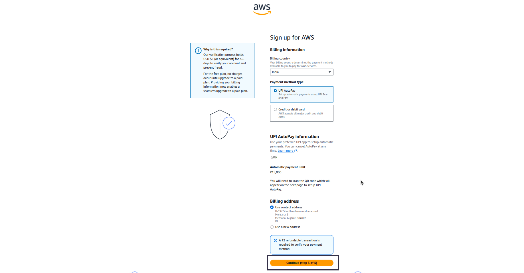 Amazon S3 Config Step 7