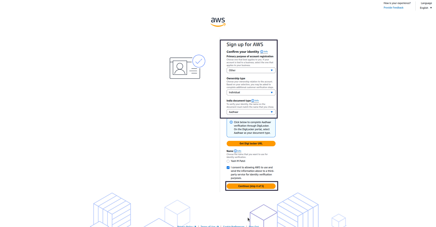 Amazon S3 Config Step 8