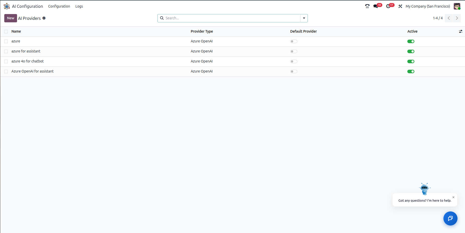 Step 1 - AI Workspace Pro listed in the Odoo Apps Store