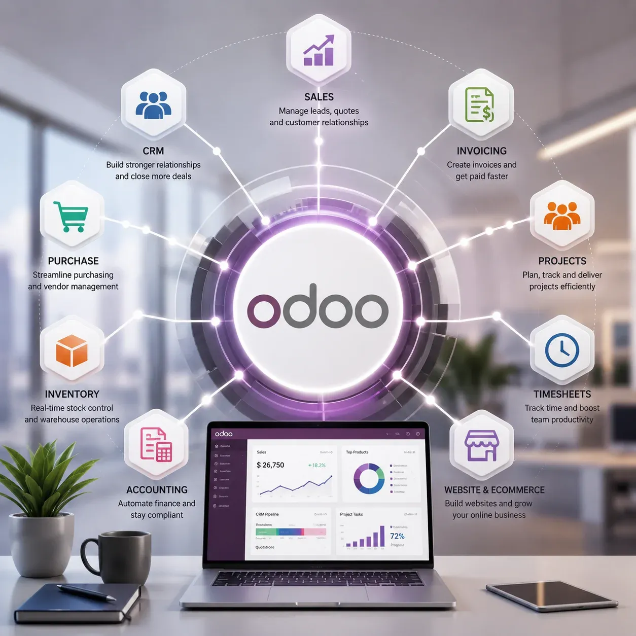 Why Odoo Is Becoming the Operational Backbone for Modern Businesses