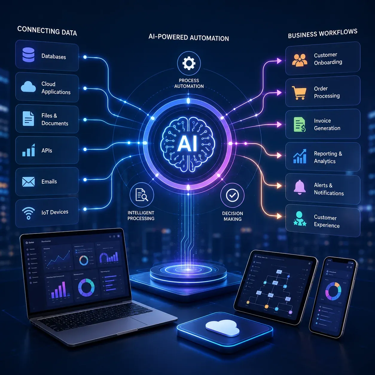 AI-Powered Automation: Connecting Systems, Data, and Business Workflows